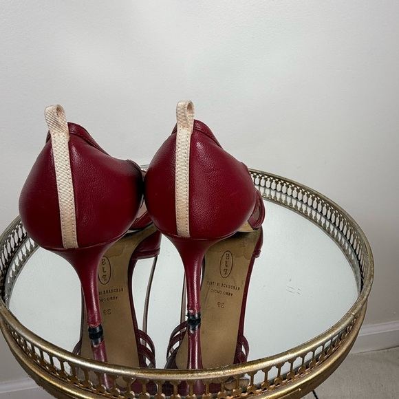 RED Sarah Jessica Parker stiletto Toe Heel - Picture 6 of 6
